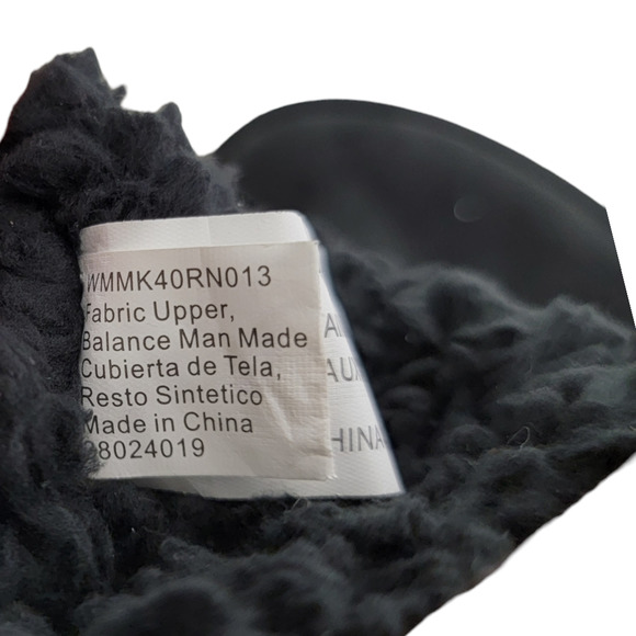 Muk Luks Women's Fold Over Cable Knit Faux Shearling Winter Boots Black Size 6 - Picture 5 of 5